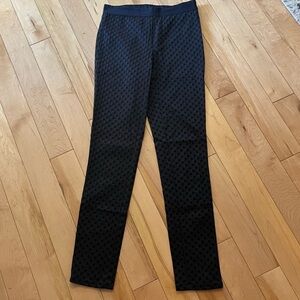 Marc By Marc Jacobs Textured Black Dress pants circle pattern size four (4)